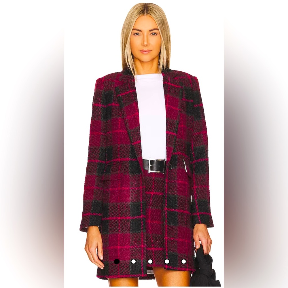 1. State Plaid Blazer